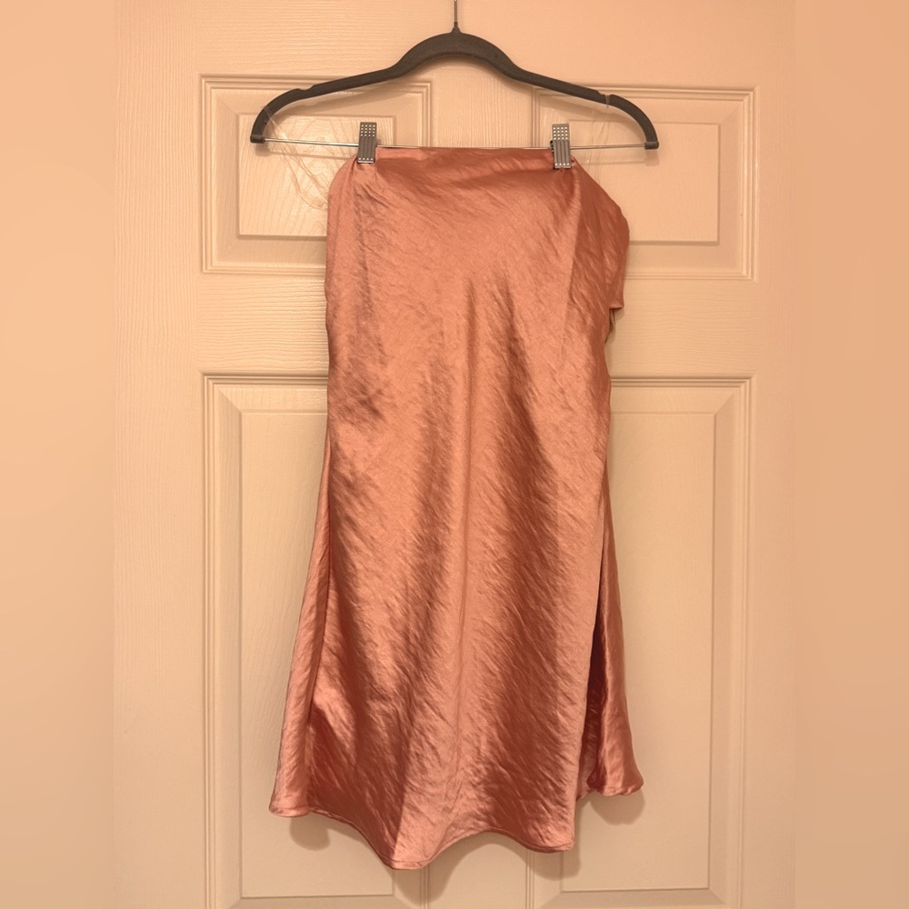 LA Hearts saying strapless dress size S
